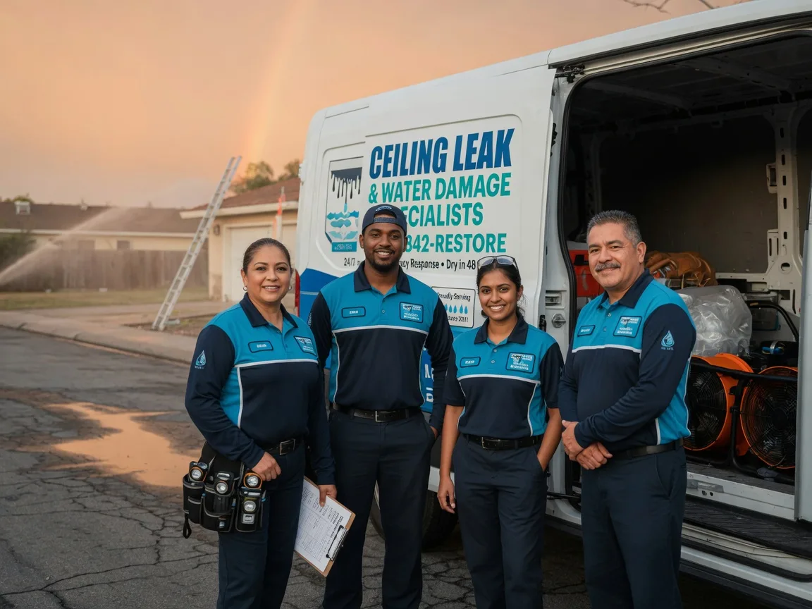 Ceiling Leak Cleanup company in Waco, NC